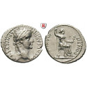 Roman Imperial Coins, Tiberius, Denarius 14-37, nearly xf