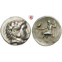 Macedonia, Kingdom of Macedonia, Alexander III, the Great, Tetradrachm 311-305 BC, xf / vf