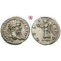 Roman Imperial Coins, Septimius Severus, Denarius 198, xf