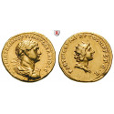 Roman Imperial Coins, Trajan, Aureus 114-117, nearly xf