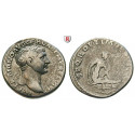 Roman Imperial Coins, Trajan, Denarius 103-111, vf
