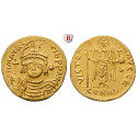 Byzantium, Mauricius Tiberius, Solidus of 23 siliquae 583-602, good vf