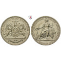 Brunswick, Kingdom of Hanover, Georg V., Silver medal 1872, xf