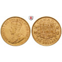 Canada, George V., 10 Dollars 1912, 15.05 g fine, vf-xf / xf