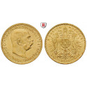 Austria, Empire, Franz Joseph I, 10 Kronen 1911, 3.05 g fine, xf / xf-unc