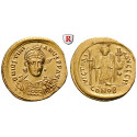 Byzantium, Justinian I, Solidus 527-565, nearly xf