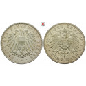 German Empire, Lübeck, 5 Mark 1913, A, nearly xf / good xf, J. 83