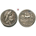 Roman Republican Coins, P. Hypsaeus, Denarius 60 BC, nearly xf