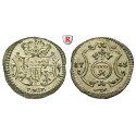 Sachsen (Saxony), Albertine branch, Friedrich August II., Pfennig 1745, xf-unc