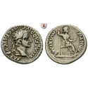 Roman Imperial Coins, Tiberius, Denarius 14-37, vf