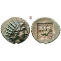 Carian Islands, Rhodos, Drachm 125-88 BC, xf-unc