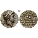 Macedonia, Kingdom of Macedonia, Perseus, Tetradrachm 171-168 BC, nearly xf