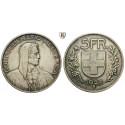 Switzerland, Swiss Confederation, 5 Franken 1925, good vf