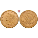 USA, 10 Dollars 1893, 15.05 g fine, nearly xf