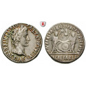 Roman Imperial Coins, Augustus, Denarius 2 BC-4 AD, good vf / vf
