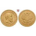 Russia, Alexander III, 5 Roubles 1889, 5.81 g fine, vf