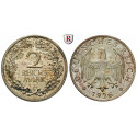 Weimar Republic, Standard currency, 2 Reichsmark 1926, G, PROOF, J. 320