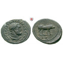 Roman Imperial Coins, Trajan, Quadrans 112-114, xf