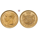 Denmark, Frederik VIII., 10 Kroner 1908, 4.03 g fine, vf-xf / xf