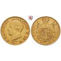 Italy, Kingdom Of Italy, Napoleon I, 40 Lire 1814, 11.61 g fine, good vf / vf-xf