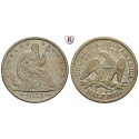 USA, 1/2 Dollar 1853, vf