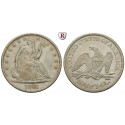 USA, 1/2 Dollar 1861, good vf