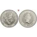 Australia, Elizabeth II., 200 Platin 1994, 62.14 g fine, FDC
