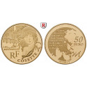 France, Fifth Republic, 50 Euro 2011, 7.77 g fine, PROOF