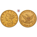 USA, 10 Dollars 1848, 15.05 g fine, vf