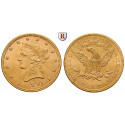 USA, 10 Dollars 1891, 15.05 g fine, nearly xf