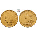 USA, 10 Dollars 1907, 15.05 g fine, good vf