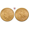 USA, 10 Dollars 1910, 15.05 g fine, xf