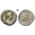 Roman Imperial Coins, Hadrian, Denarius 119-120, good vf