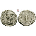 Roman Imperial Coins, Geta, Caesar, Denarius 199, nearly xf