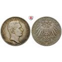 German Empire, Mecklenburg-Schwerin, Friedrich Franz IV., 2 Mark 1901, A, vf, J. 85
