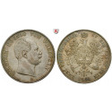 Brandenburg-Prussia, Kingdom of Prussia, Wilhelm I., Vereinsdoppeltaler 1862, vf-xf / xf