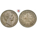 Bavaria, Kingdom, Ludwig II., 1/2 Gulden 1869, vf-xf