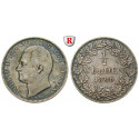 Hessen, Hessen-Darmstadt, Ludwig II, 1/2 Gulden 1840, vf