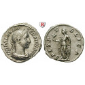 Roman Imperial Coins, Severus Alexander, Denarius 231-235, xf