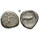 Italy-Lucania, Poseidonia, Stater 480-400 BC, vf