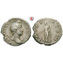 Roman Imperial Coins, Hadrian, Denarius 119-122, vf