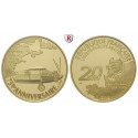 France, Fifth Republic, 20 Euro 2002, 15.64 g fine, PROOF
