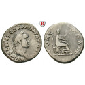 Roman Imperial Coins, Vitellius, Denarius, good vf