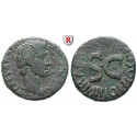 Roman Imperial Coins, Augustus, As 7 BC, vf