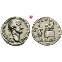 Roman Imperial Coins, Hadrian, Denarius 120-121, vf-xf / vf