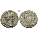 Roman Imperial Coins, Augustus, Denarius 2 BC-4 AD, good vf