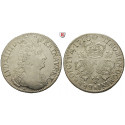 France, Louis XIV, Ecu aux trois coronnes 1710, vf