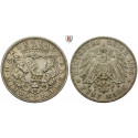 German Empire, Bremen, 5 Mark 1906, J, vf-xf, J. 60
