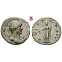 Roman Imperial Coins, Hadrian, Denarius 119-122, vf-xf / vf