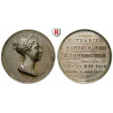Württemberg, Württemberg, Herzogtum (Kgr. ab 1806), Katharina, Wife of  Wilhelm I., Grand Duchess of Russia, Silver medal 1819, nearly FDC